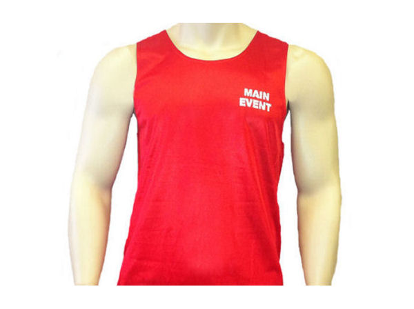 Main Event Boxing Club Vest - Red