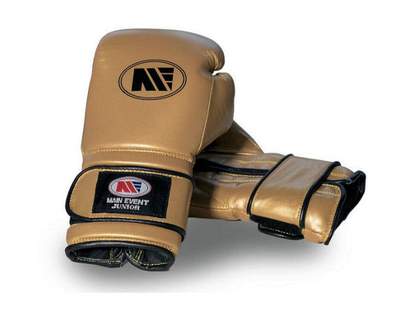 kids gold boxing gloves